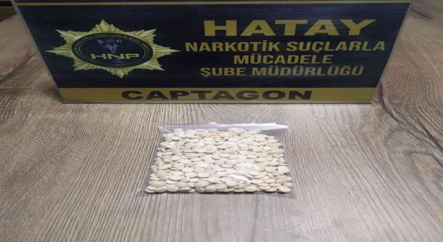 Hatayda Captagon ile yakalanan 2 kişi tutuklandı