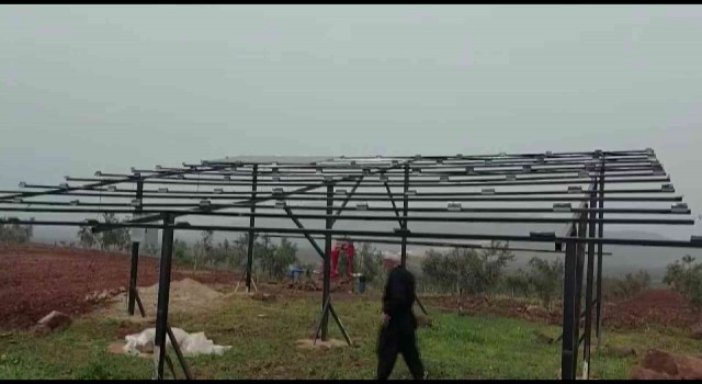 Hatayda çiftçinin güneş panelleri çalındı