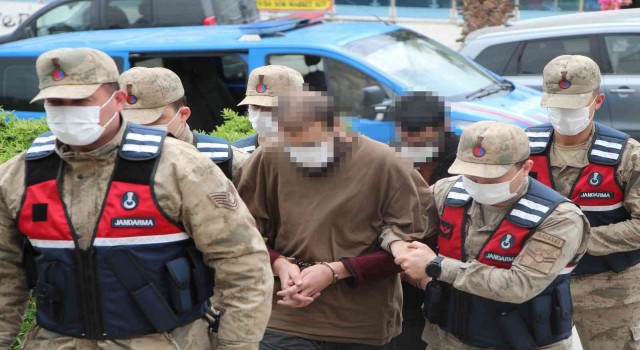Hatayda DEAŞlı teröristler adliyeye sevk edildi