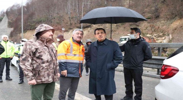 Heyelan sebebiyle kapanan Bolu Dağı Tünelinin yarın açılması planlanıyor