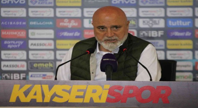 Hikmet Karaman: Kayserisporun küme düşme gibi bir korkusu yok