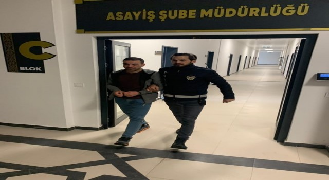 Hırsızlık suçundan hüküm giyen şahıs yakalandı