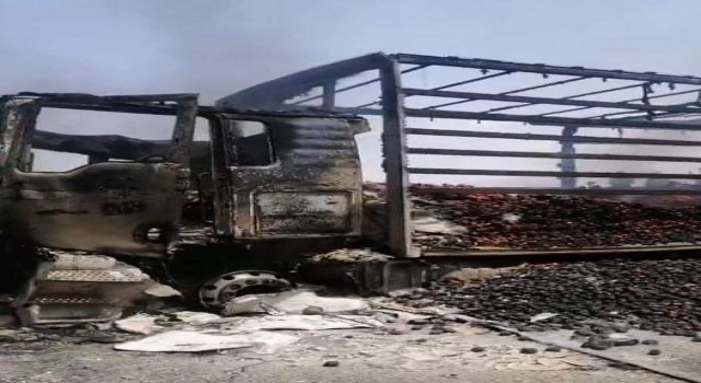 IKBYde tünelde yangın: 7 araç küle döndü