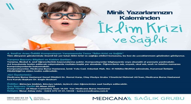 İklim krizi ve sağlık kompozisyon yarışması başladı