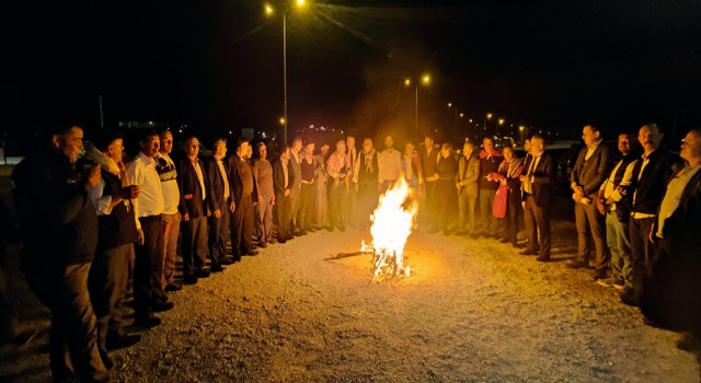 İlk çoban ateşi Acıpayamda yakıldı