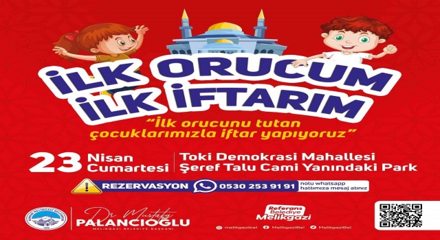 İlk Orucum İlk İftarım etkinliği TOKİde