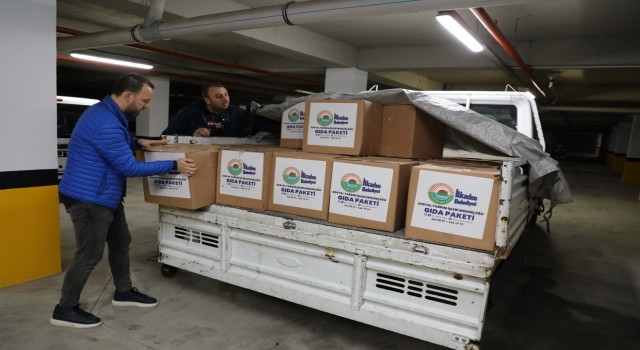 İlkadımdan 5 bin aileye gıda yardımı