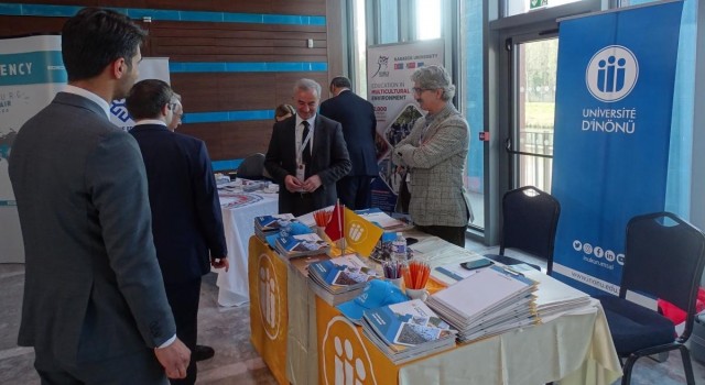 İnönü Üniversitesi Fransada eğitim fuarına katıldı