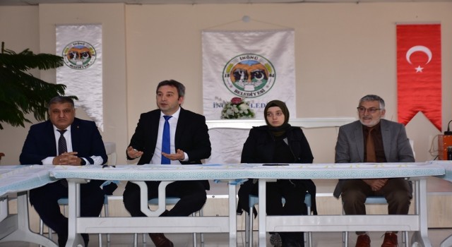 İnönüde 2022 yılı sulama sezonu öncesi bilgilendirme toplantısı yapıldı