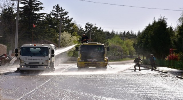 İnönüde bayram temizliği çalışmaları başladı