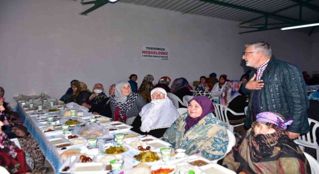 İnönüde gönül sofrası Aşağıkuzfındıkta kuruldu