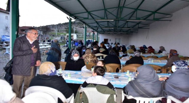İnönüde gönül sofrası Dereyalak Mahallesinde kuruldu