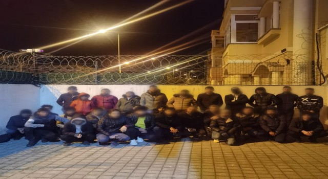 İstanbulda kaçak göçmenlere operasyon: 39 mülteci yakalandı