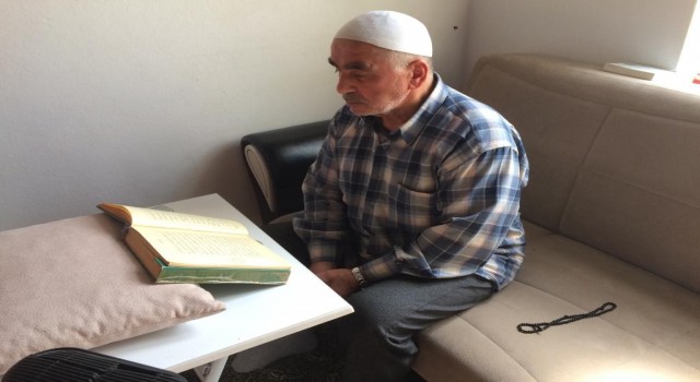 İtikaf için camiye kapandı