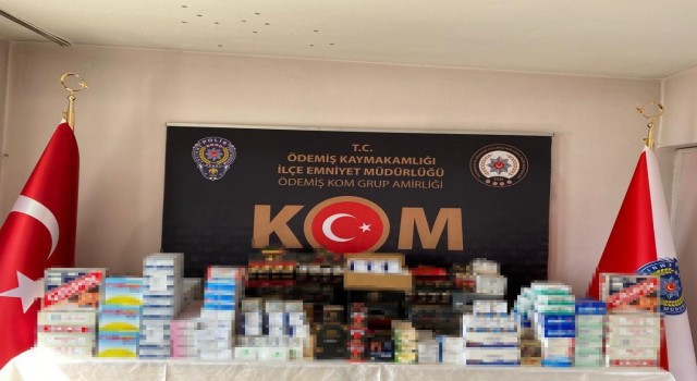 İzmirde piyasaya sürülmeye hazır binlerce sahte ilaç ele geçirildi