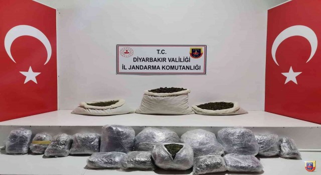 Jandarmadan Diyarbakırda uyuşturucu operasyonu