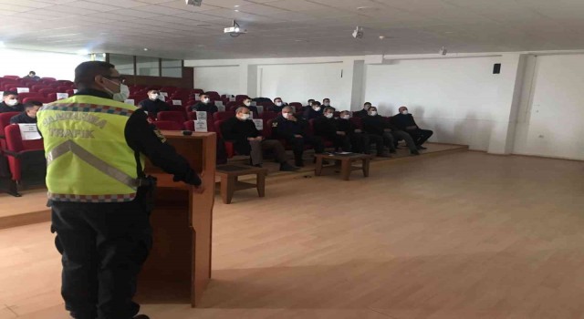 Jandarmadan hükümlü ring aracı şoförlerine eğitim