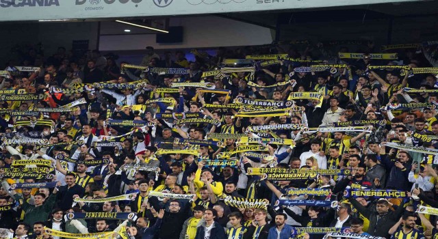 Kadıköyde 36 bin 506 taraftar yer aldı