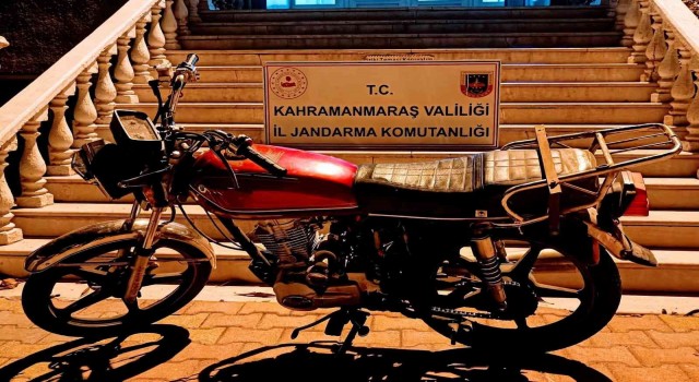 Kahramanmaraşta motosiklet hırsızı yakalandı