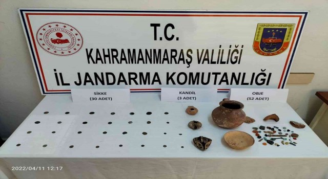 Kahramanmaraşta tarihi eser kaçakçılığı