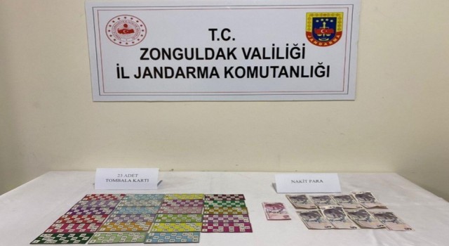 Kahvede tombala oynayan 4 kişiye ceza kesildi