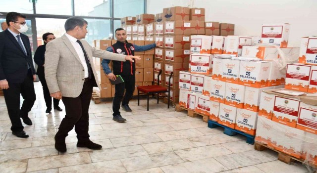 Karabükte ihtiyaç sahibi aileler için 3 bin 144 gıda kolisi yardımı yapıldı