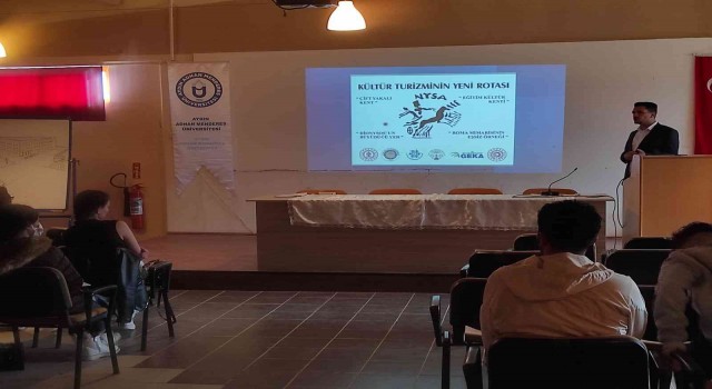 Karacasu Memnune İnci MYOda Nysa Antik Kenti konuşuldu
