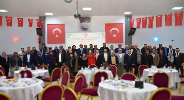 Karaisalıda şehit aileleri ve gazilere iftar
