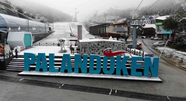 Kayak sezonu en erken açılan Palandökende sezon kapandı