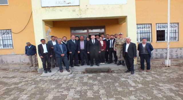 Kaymakam Demirerden köy okullarına ziyaret