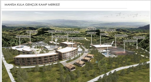 Kaymakam Durunun dronundan Gençlik Kampı