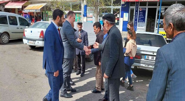 Kaymakam Yılmazer, esnafla buluştu