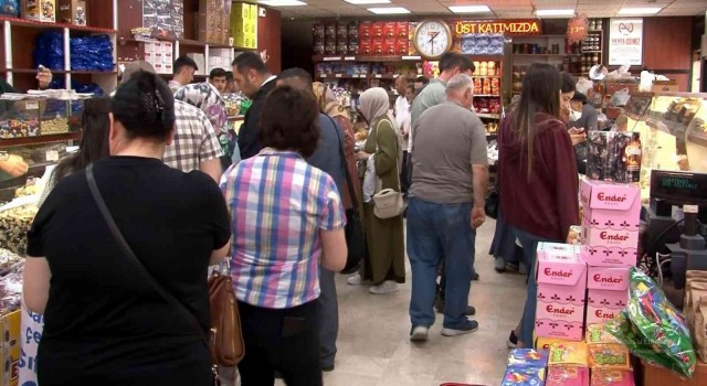 Kayseride bayram yoğunluğu