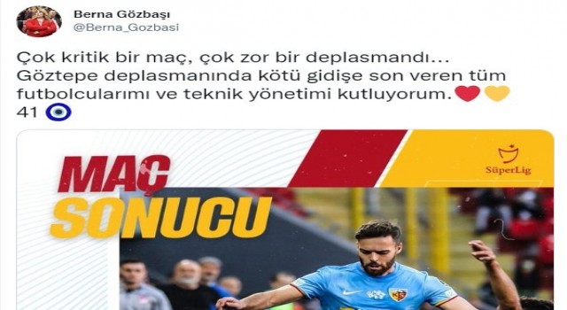 Kayserisporda galibiyet sevinci
