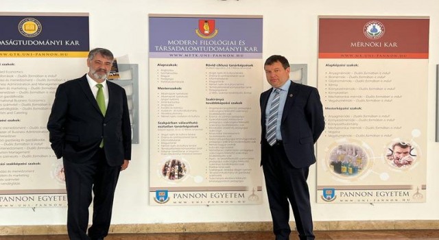 KBÜ ile Pannonia Üniversitesi arasında ‘Erasmus Blended Programs anlaşması