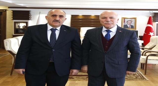 Kent Konseyi Başkanı Tanferden Başkan Sekmene ziyaret