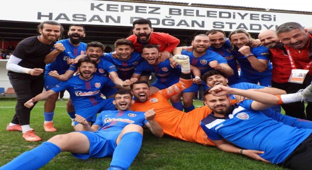Kepez Belediyespor play off biletini cebine koydu