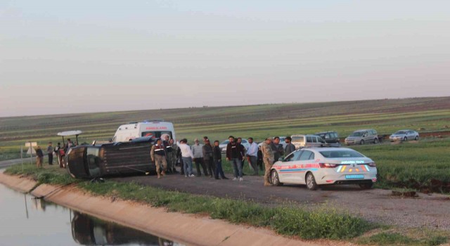 Kiliste hafif ticari araç su kanalına uçtu: 4 ölü, 3 yaralı