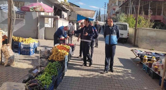 Kırıkhanda semt pazarlarında denetimler sürüyor