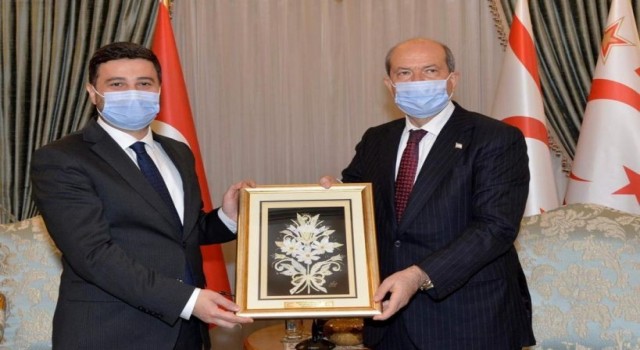 KKTC Cumhurbaşkanı Tatar, Kağıthaneli gazilerle bir araya geldi