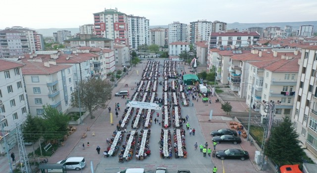 Kocasinanın iftarına 4 bin 300 kişi katıldı