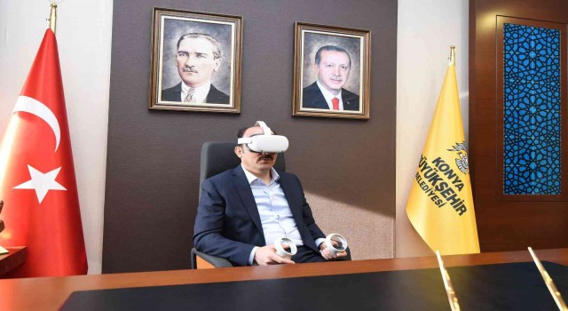 Konya Büyükşehir ilk Metaverse toplantısını yaptı