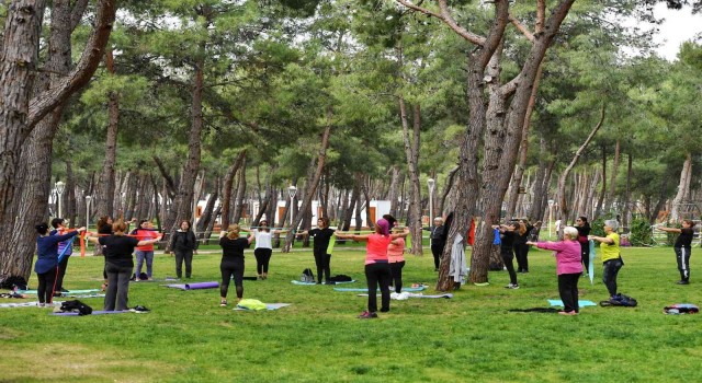 Konyaaltında sabah sporu