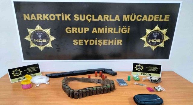 Konyada polis uyuşturucuya geçit vermiyor