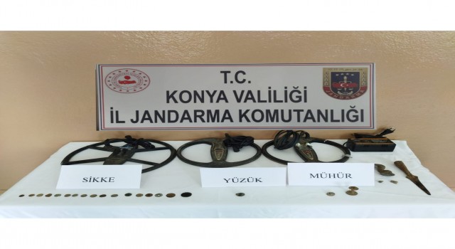 Konyada tarihi eser operasyonu