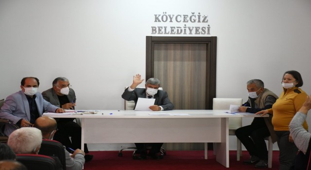 Köyceğiz Belediyesi Nisan Ayı meclis toplantısı yapıldı
