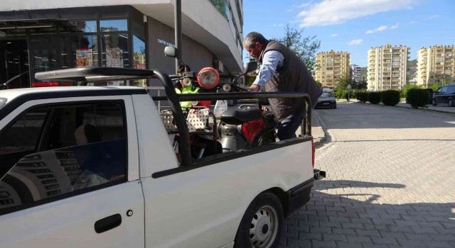 Kozanda motosikletlere sıkı denetim