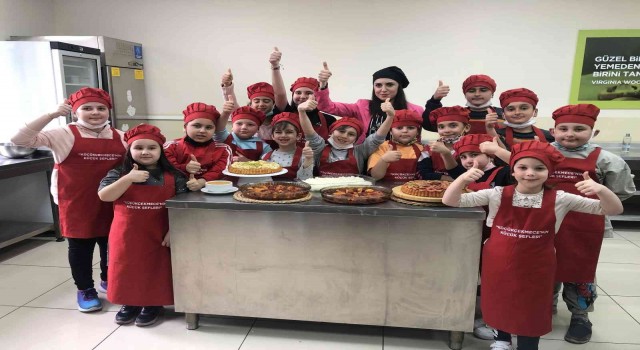 Küçükçekmecenin minik şefleri Ramazan menüsü hazırladı