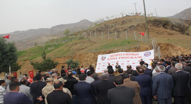 Kulpun Koçkar şehitleri dualarla anıldı