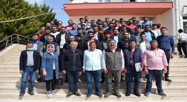 Kumlucada gönüllü orman yangınları mücadele ekibine seminer